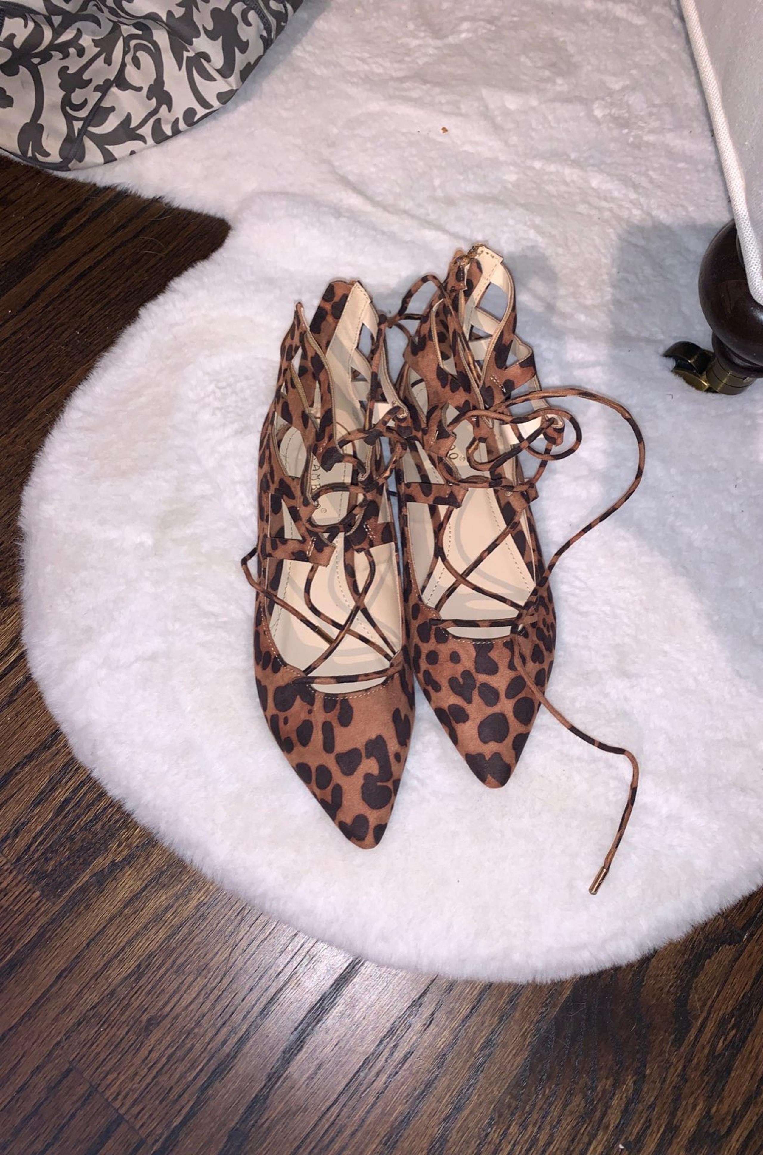 leopard shoes