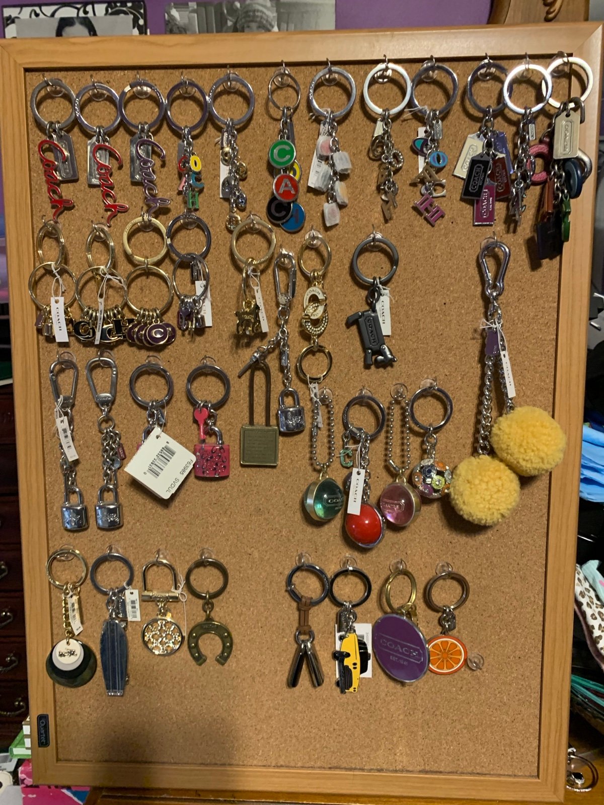 Coach Keychain Collection