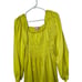 Lisa Says Gah Agatha Smocked Mini Dress Size S Urban Outfitters UO Vibrant