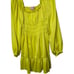Lisa Says Gah Agatha Smocked Mini Dress Size S Urban Outfitters UO Vibrant