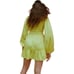 Lisa Says Gah Agatha Smocked Mini Dress Size S Urban Outfitters UO Vibrant