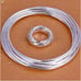 Sterling Silver Bangle Bracelet Set With Matching Ring