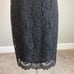 Laundry by Shelli Segal Women's Cocktail Dress Size 6 Black Lace Cut Out Sheath