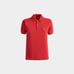 Short Sleeve Polo Shirt Red Cotton (WZ)