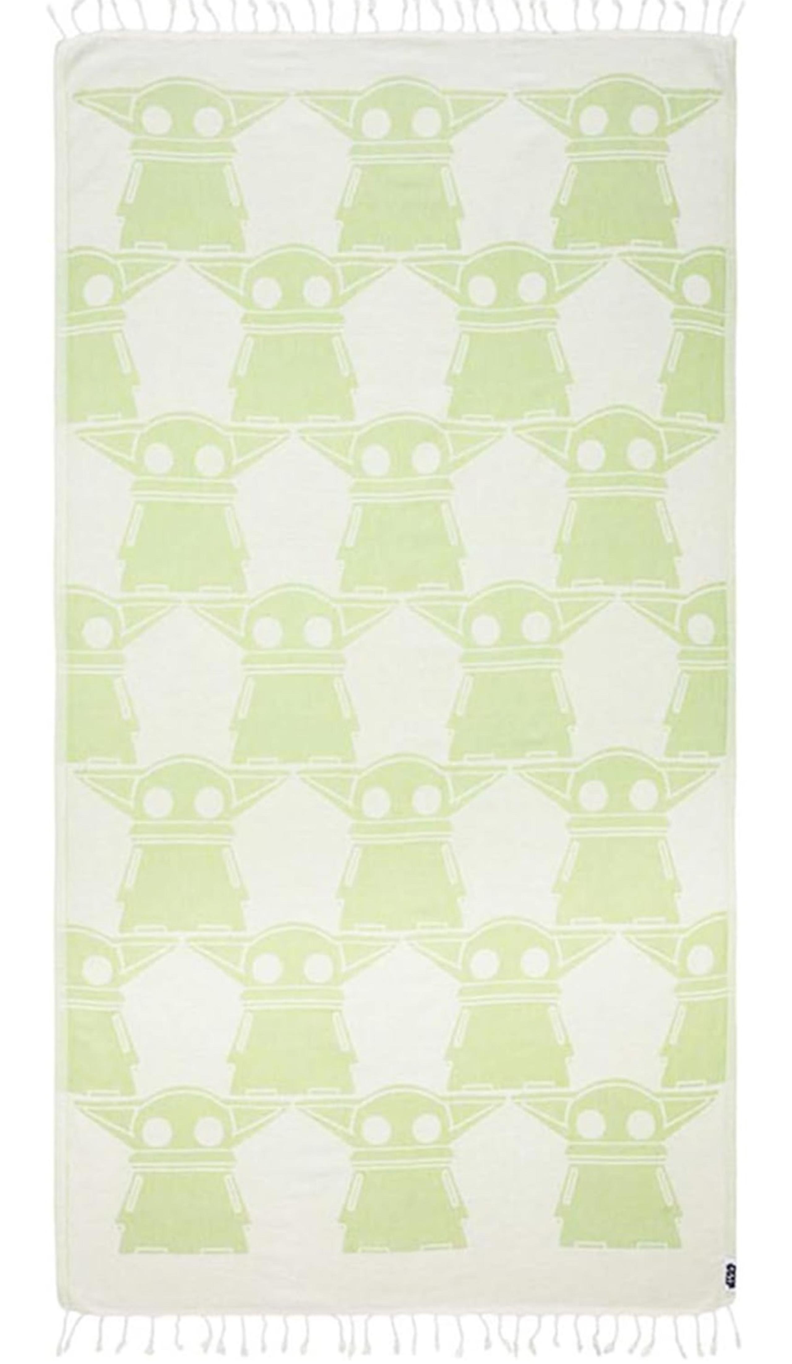 Sand Cloud Turkish Beach Towel - Star Wars Grogu BNWT
