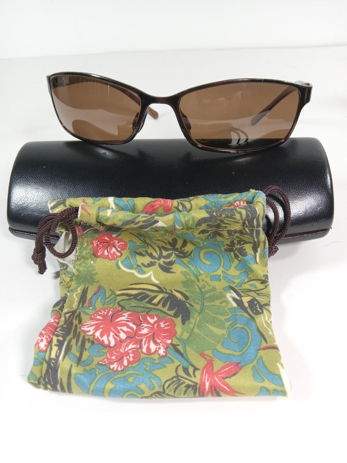 Vintage Maui Jim Sunglasses MJ-114 Shoreline 57-16-125 mm Made in Japan Rare