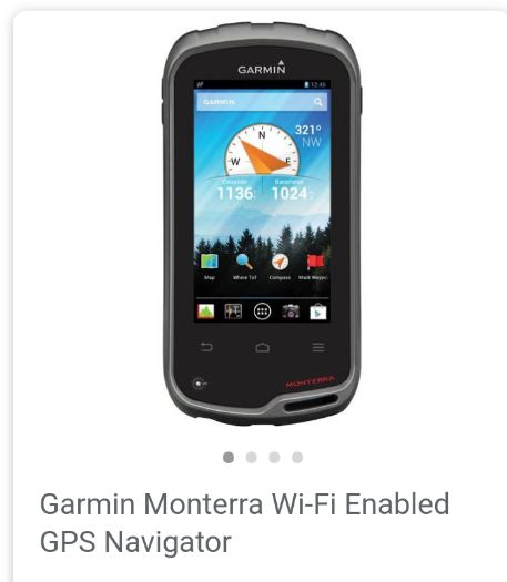 Garmin Monterra Android Powered GPS Hand
