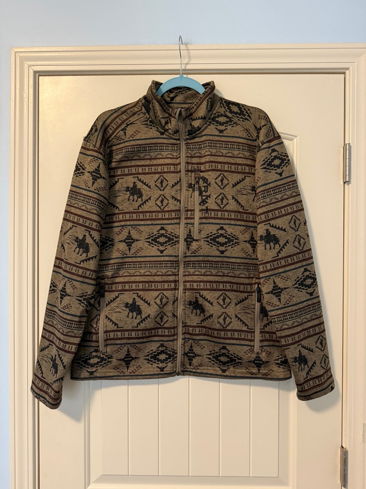 Ariat Men's Caldwell Full Zip Sweater Size M