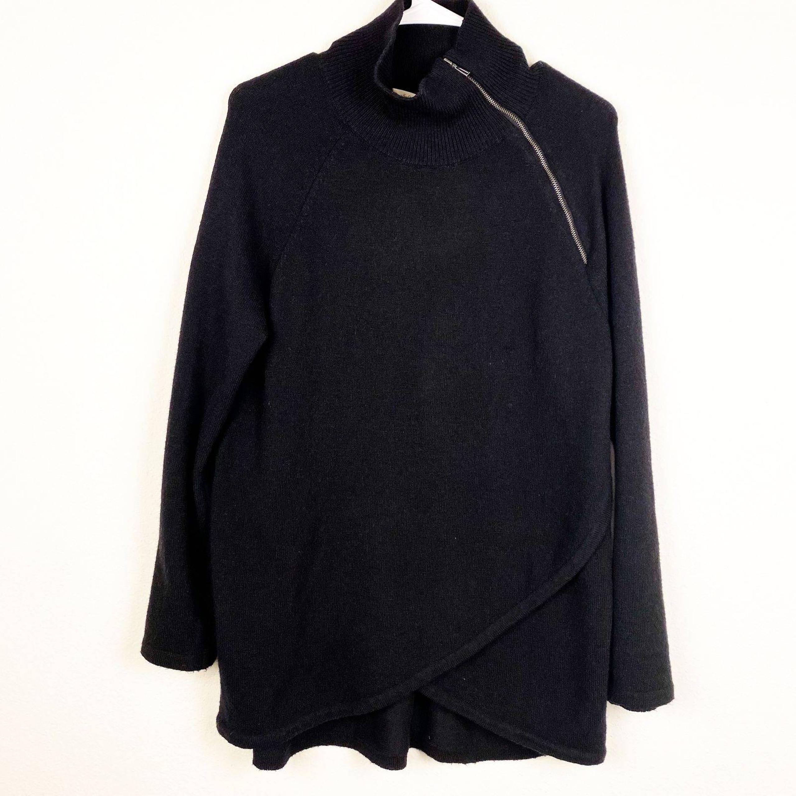 Soft Surroundings Black Pullover Sweater