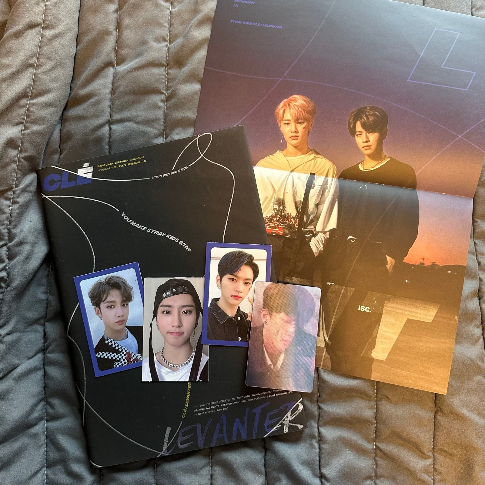 Stray Kids Clé: Levanter Limited Version, Changbin page and Lenticular pc