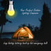 Rechargeable LED Light Bulbs with Battery Backup, Emergency LED Bulb, Pack of 4,