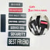 Reflective All-Weather Waterproof Dog Coat Medium