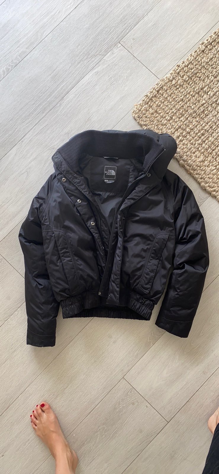 North Face puffer ski jacket