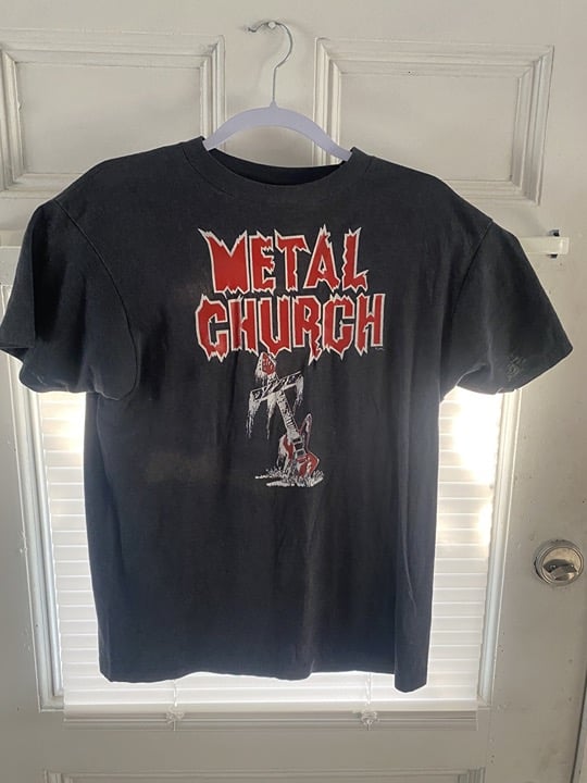 Very Rare Metasl Church T-Shirt