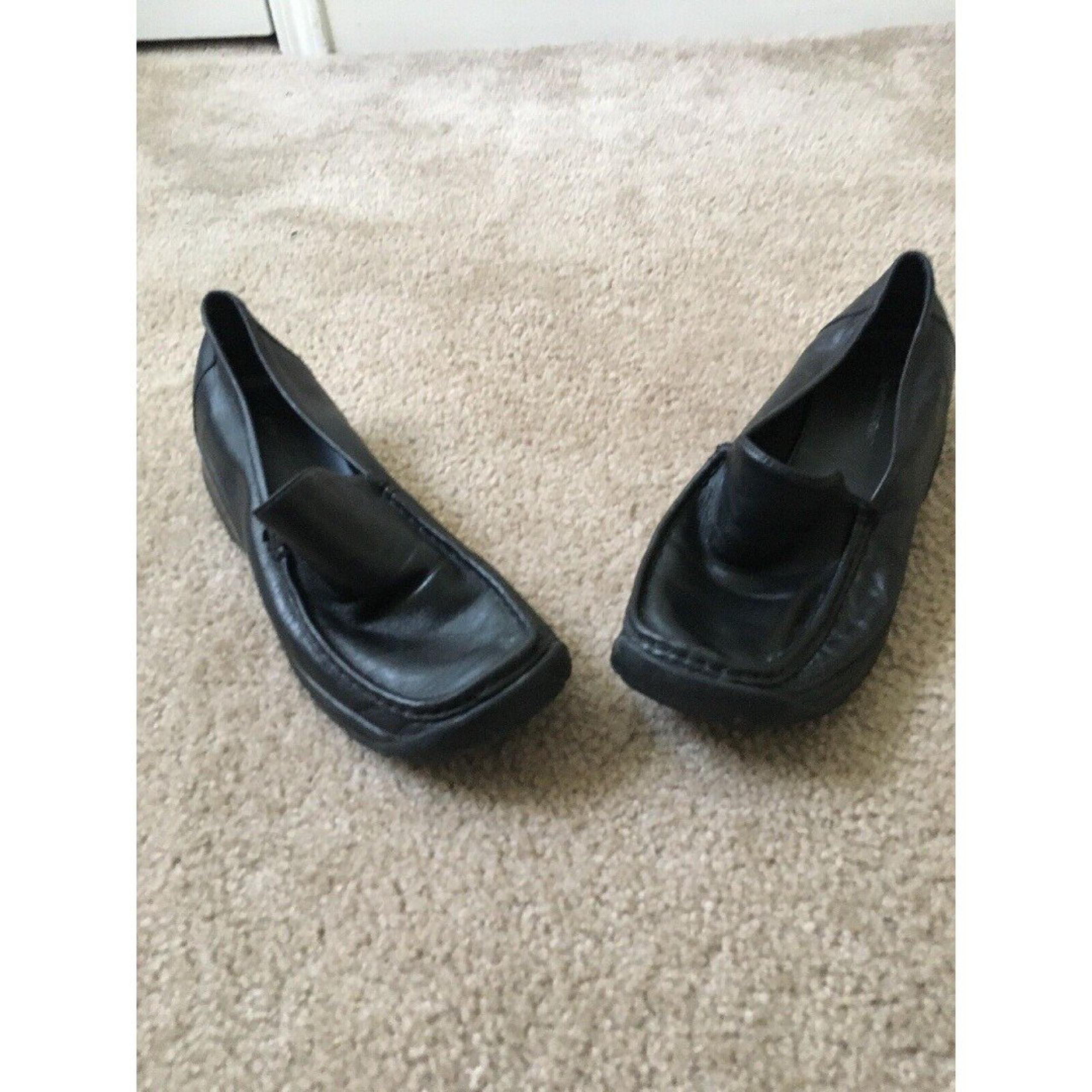 Covington Women's Leather Loafer Shoes Black Size Unknown