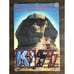 SIGNED: KISS PROMOTIONAL POSTER - HOT IN THE SHADE - DOUBLE SIDED 1989-90