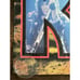SIGNED: KISS PROMOTIONAL POSTER - HOT IN THE SHADE - DOUBLE SIDED 1989-90