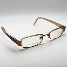 Juicy Couture JU900 0EQ6 Rectangular Eyeglasses Frames Brown Pink Gold 47-16-125