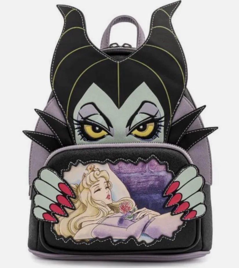 Loungefly Disney Villains Maleficent- Sleeping Beauty Mini Backpack- NEW