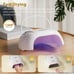 Purtato Cordless Rechargeable UV Nail Lamp, UV Light for Gel Nails Dryer