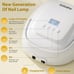 Purtato Cordless Rechargeable UV Nail Lamp, UV Light for Gel Nails Dryer