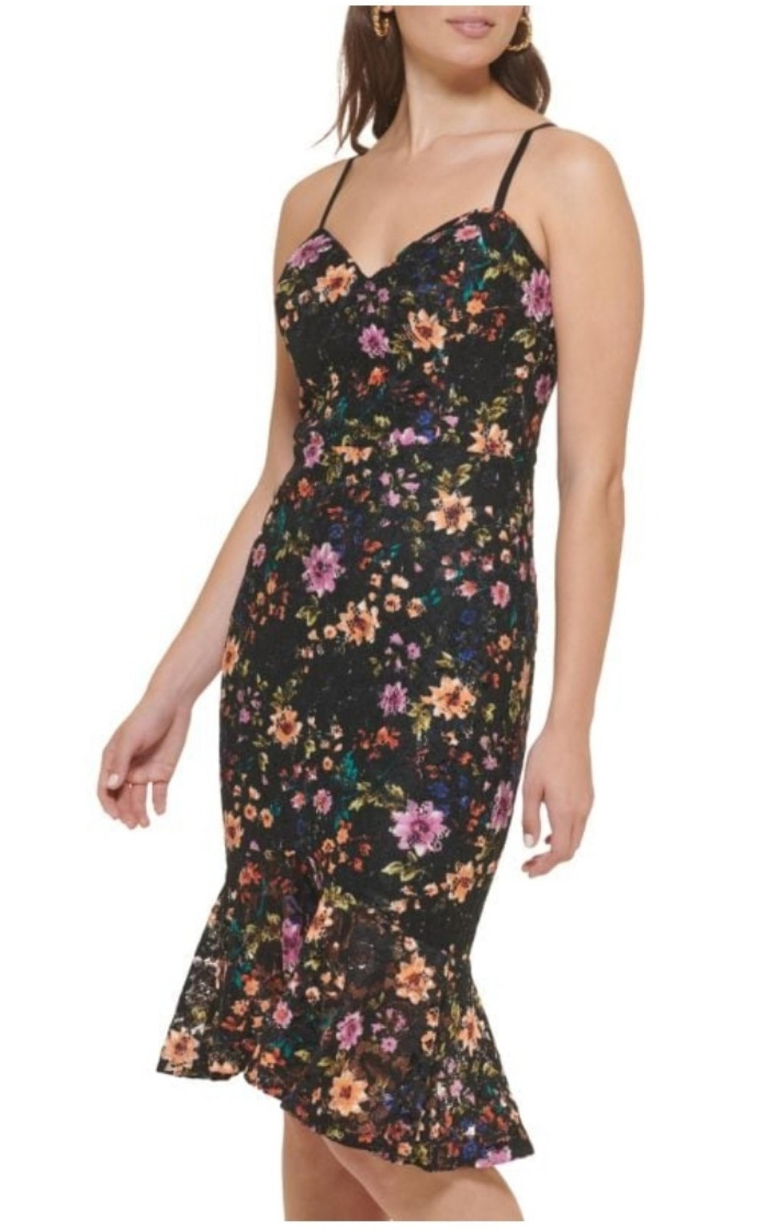 ***NWT*** GUESS trumpet silhouette lace dress. Size 12.