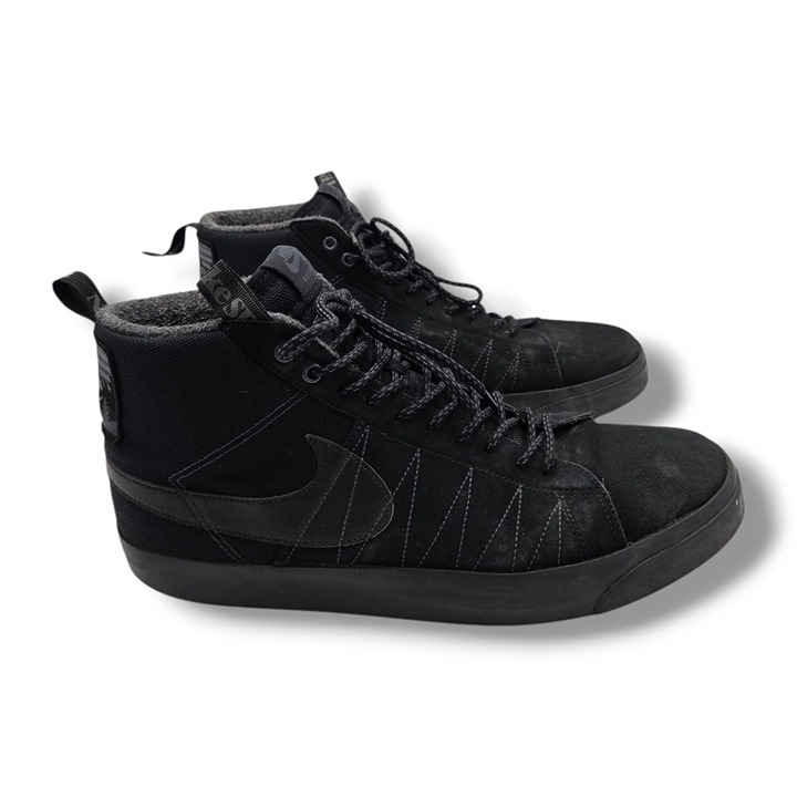 Nike SB Zoom Blazer Mid Mens 13 Acclimate Pack Triple Black DC8903-002