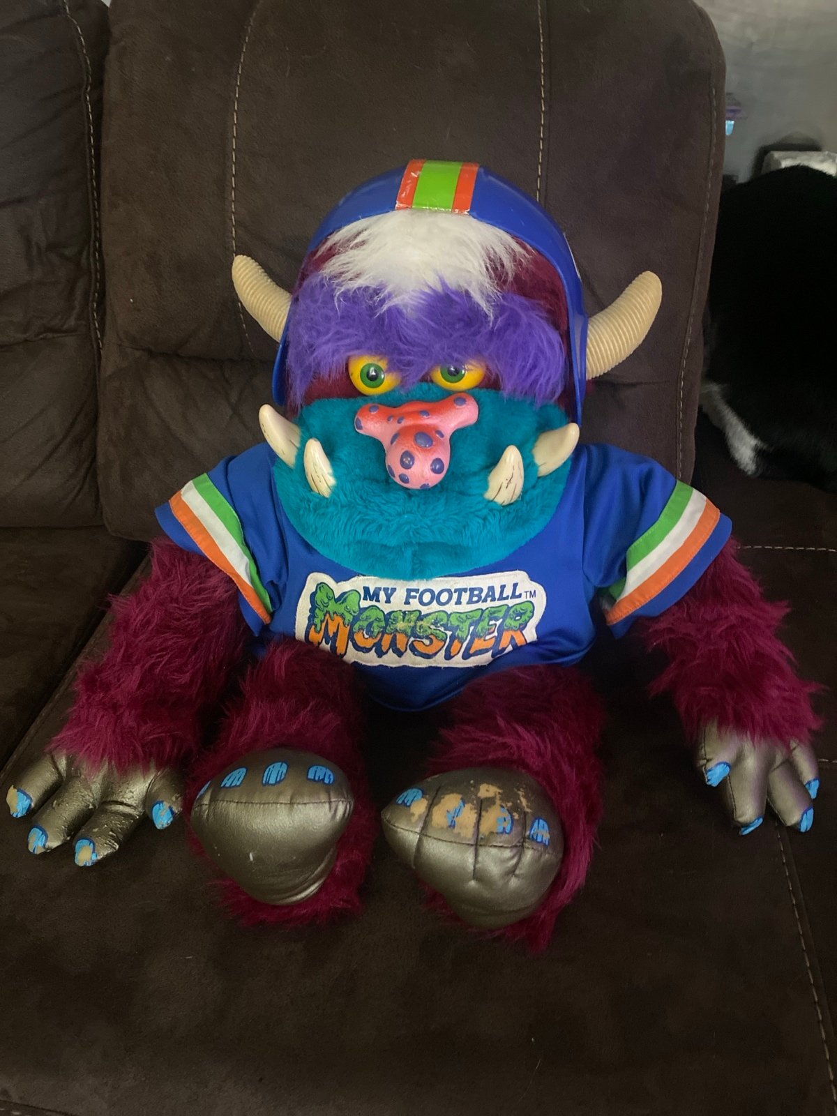 SUPER RARE 1986 24” My football monster