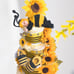 Bee Diaper cake, Bumblebee Shower