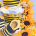 Bee Diaper cake, Bumblebee Shower