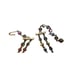 Vintage Tawny Aurora Borealis Necklace and Clip on Earrings
