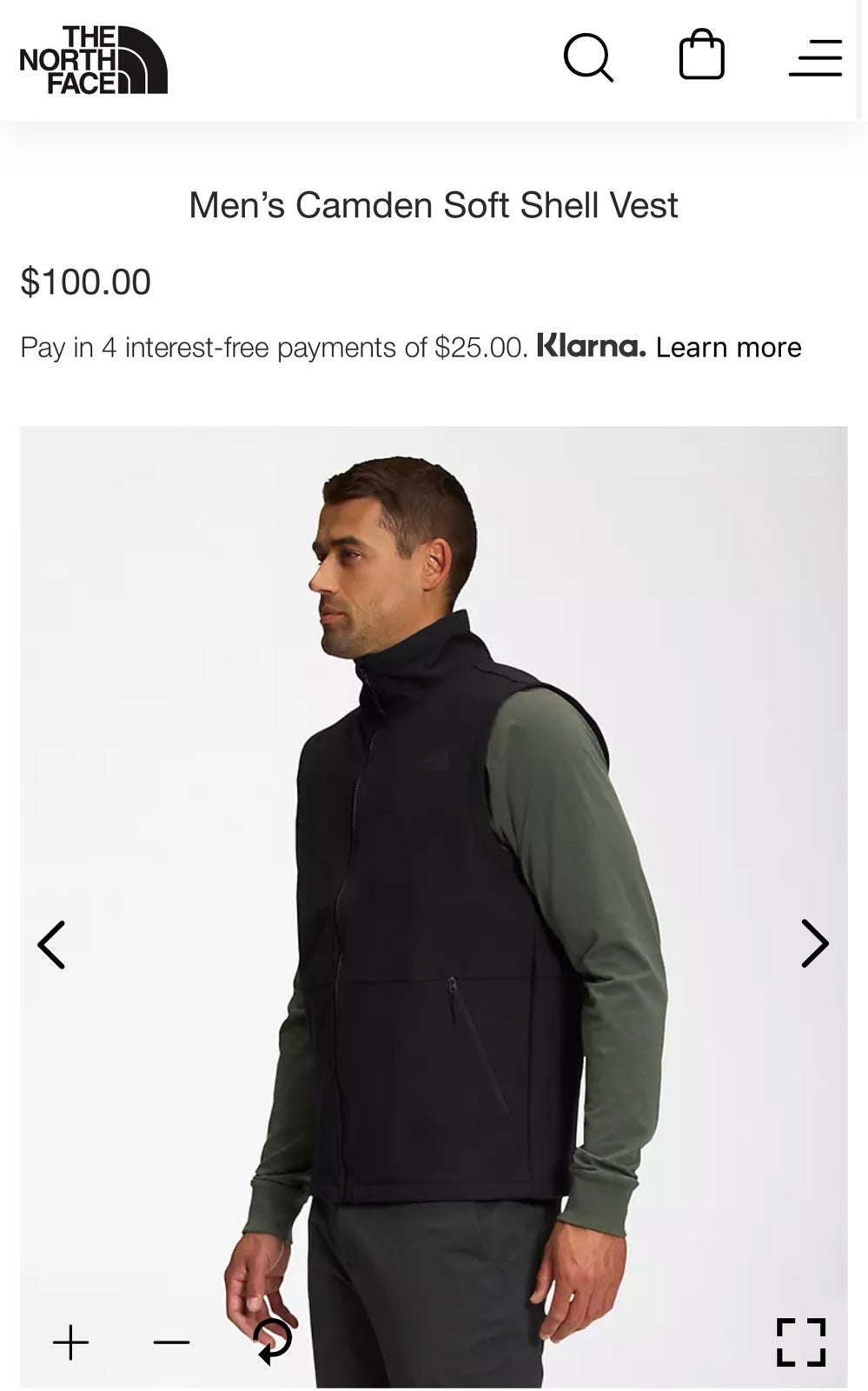 The North Face Men’s Camden Soft Shell Vest