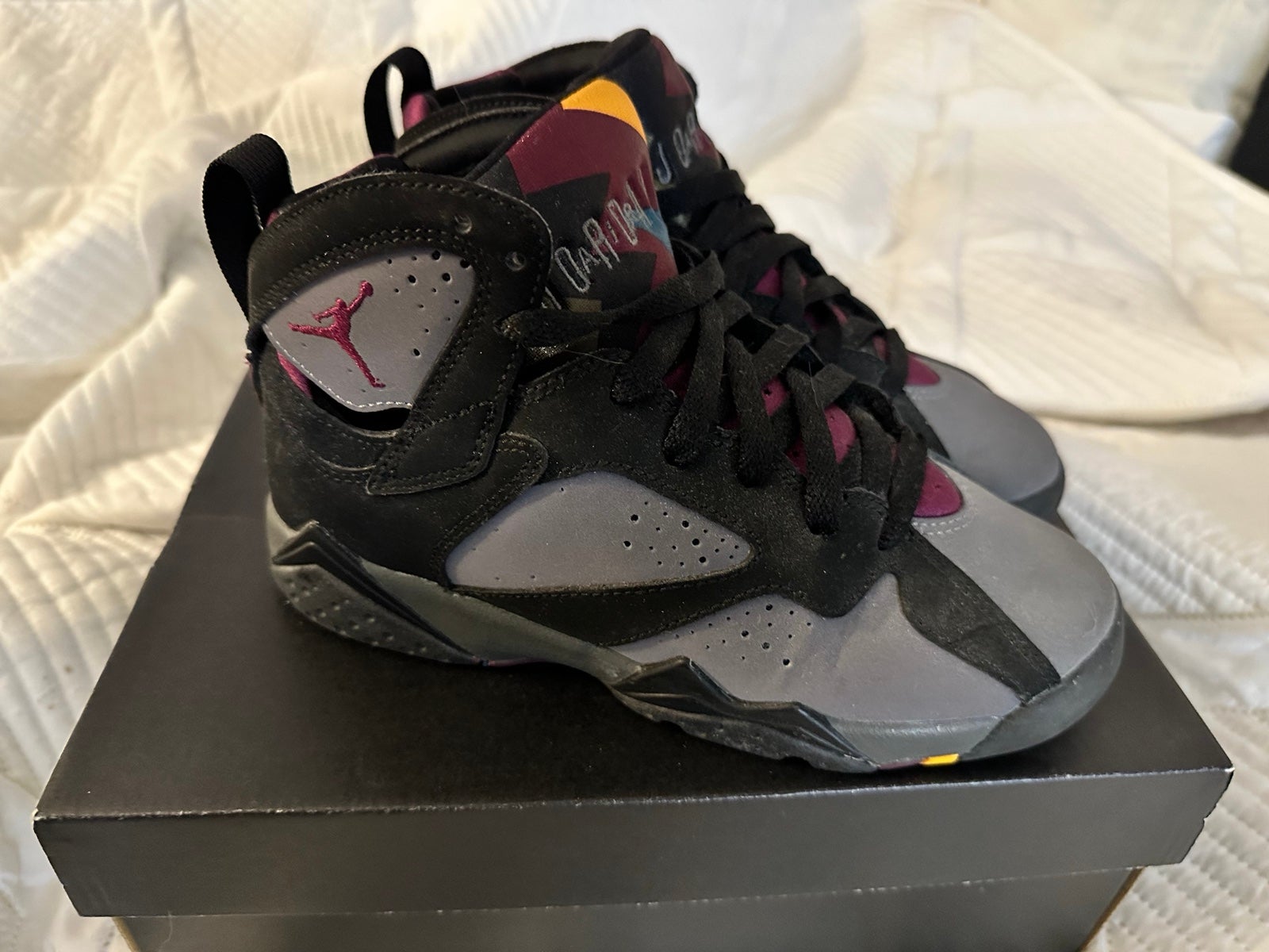 Nike Air Jordan Retro 7 sneakers Bordeaux size 4Y