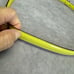 Authentic Gucci Yellow Patent Horsebit Slim Belt 282349 85/34