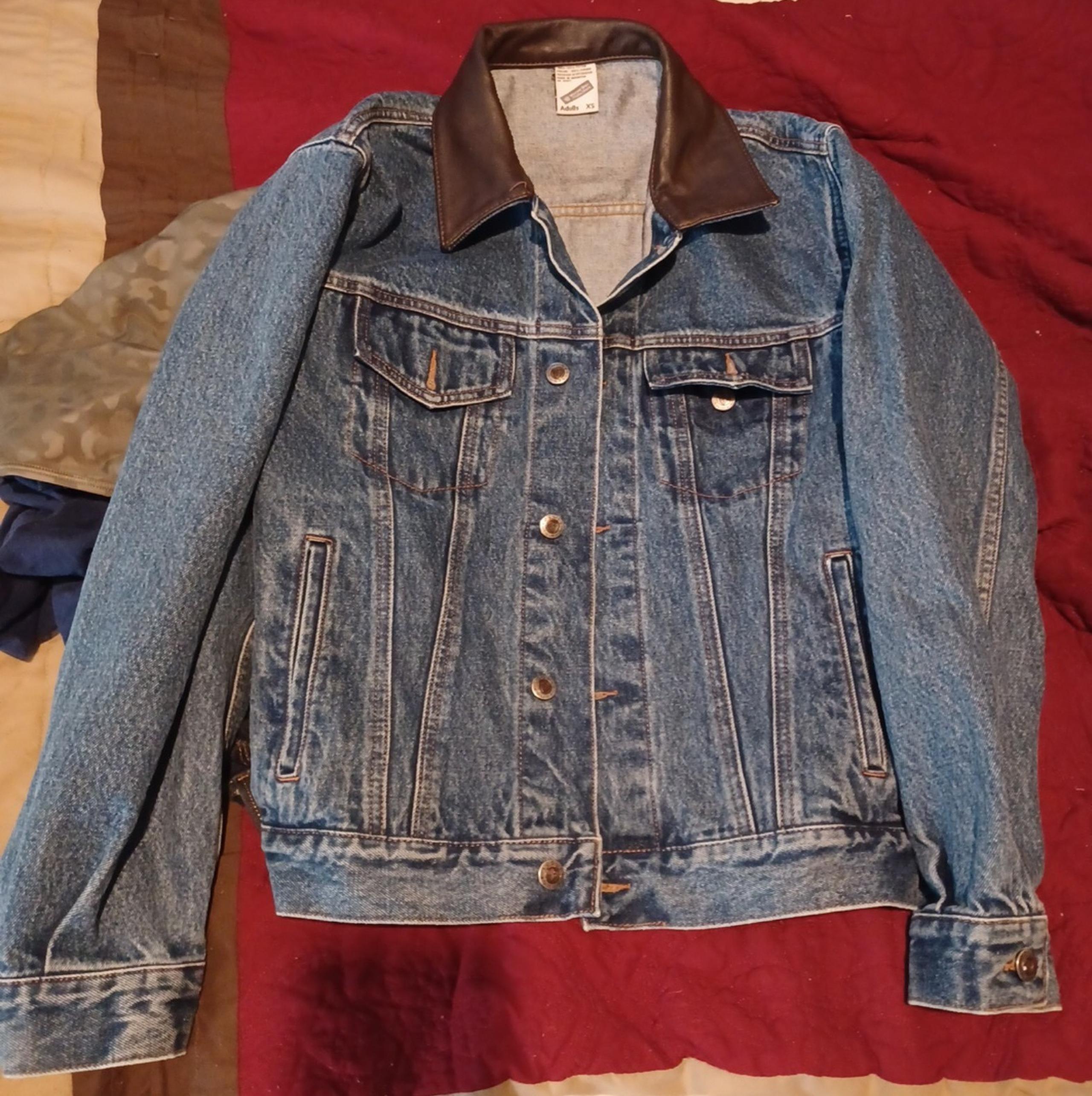 Warner bros studio blue Jean jacket