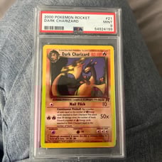2000 Pokemon Rocket Dark Charizard #21 PSA Mint 9