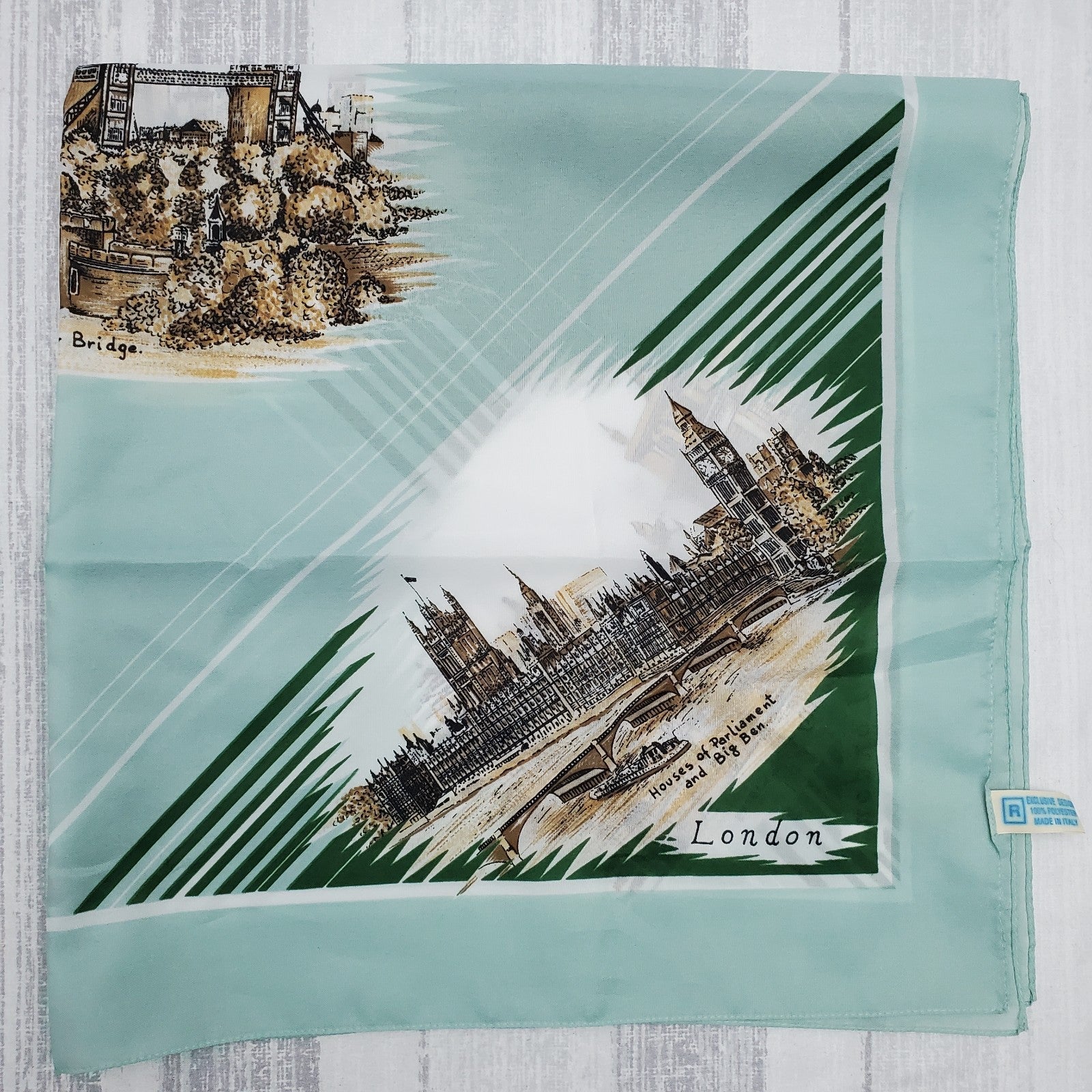 London Icons Souvenir Scarf
