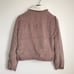 Women’s Pink Corduroy Trucker Sherpa Jacket by ANDREA Size G/L