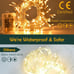 24 Pack Artificial Ivy Vines with 200 LED String Light,