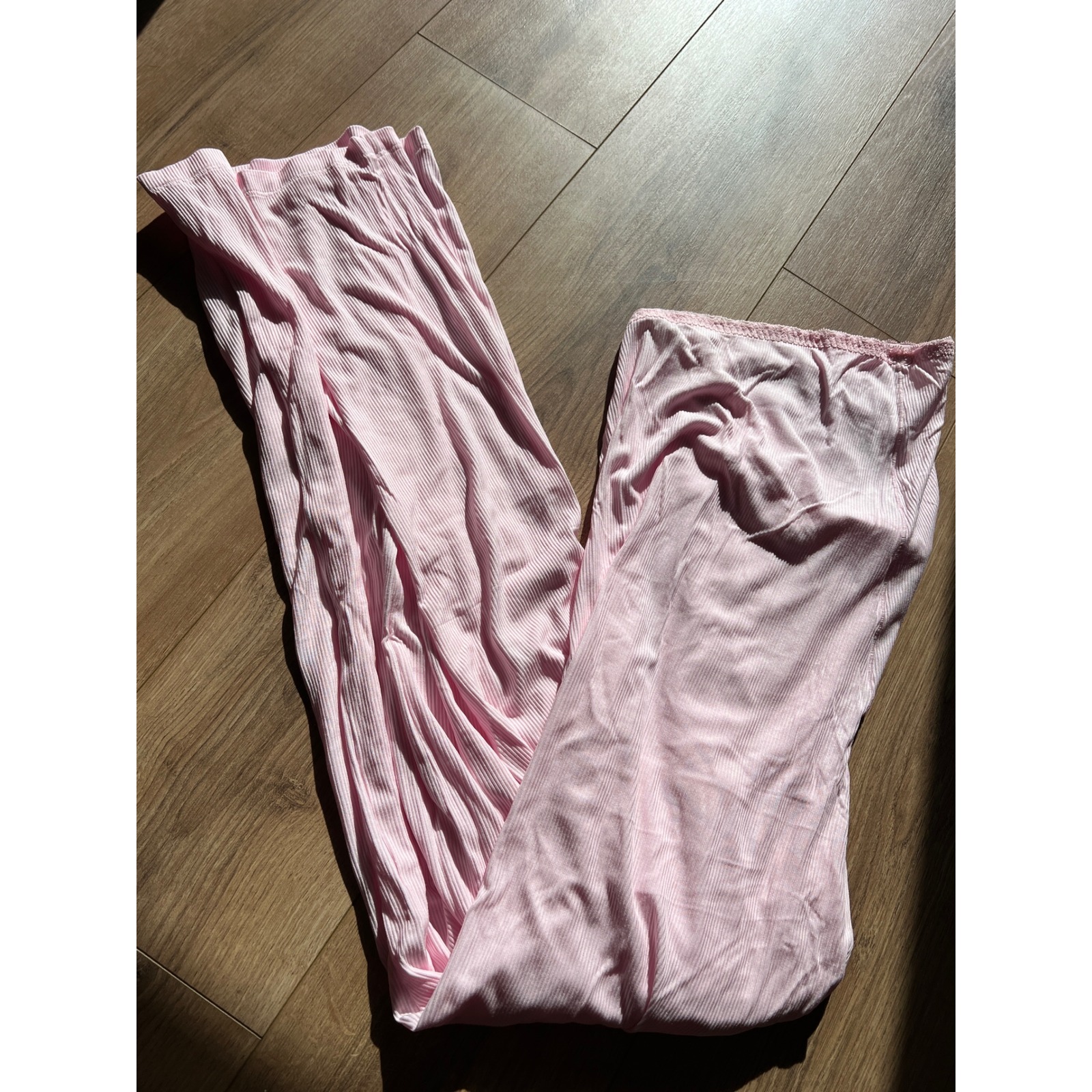Skims Women's Soft Pink Pants Size 4X
