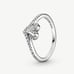 Brilliant Wishbone Heart Ring Sterling PANDORA NEW WITH TAG