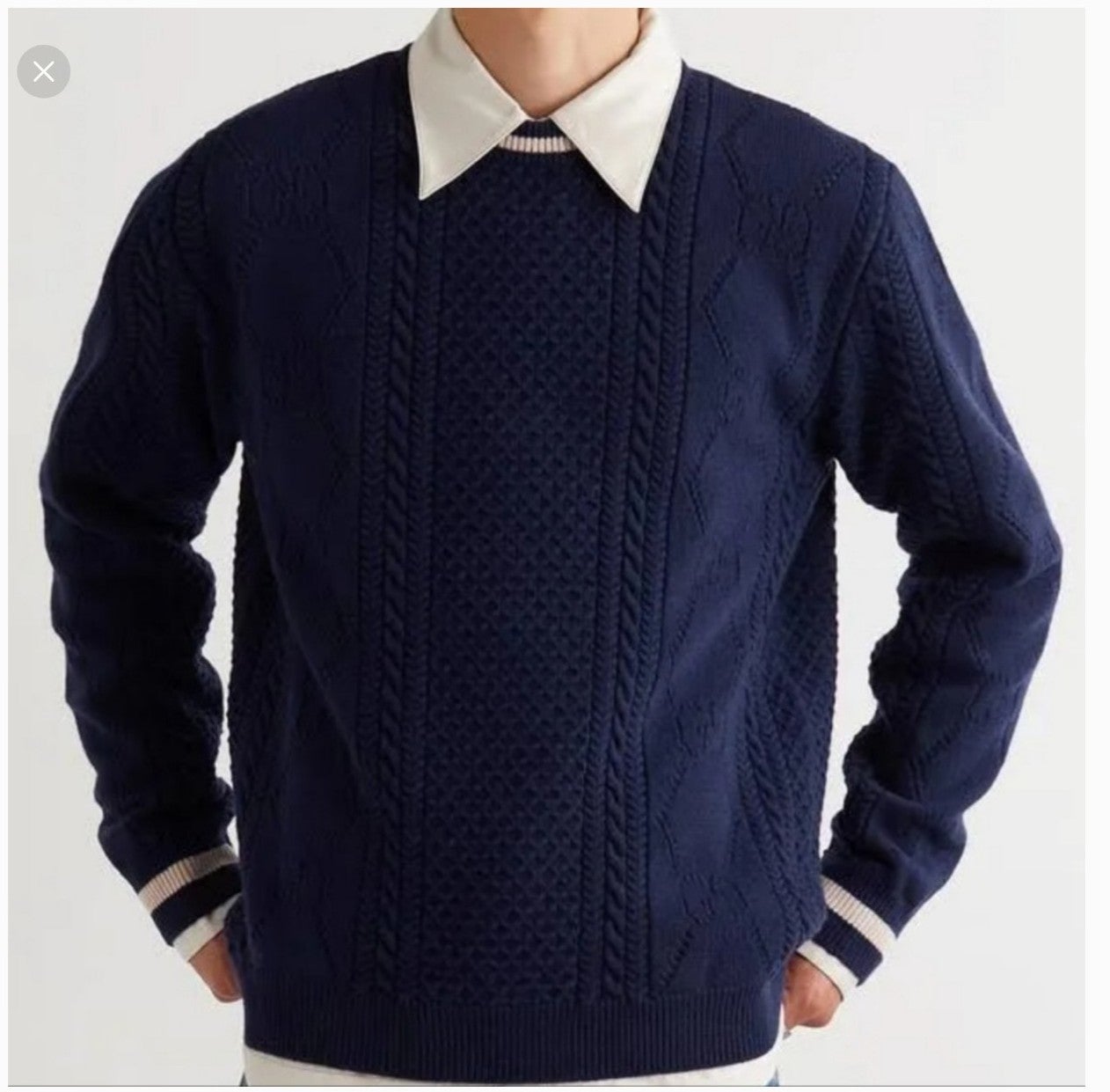 Authentic Gucci Knitted Classic Crew Neck Sweater
