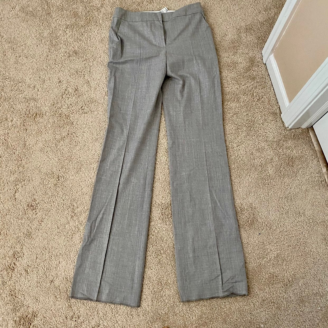 NWT MaxMara Light Grey Trouser Pants
