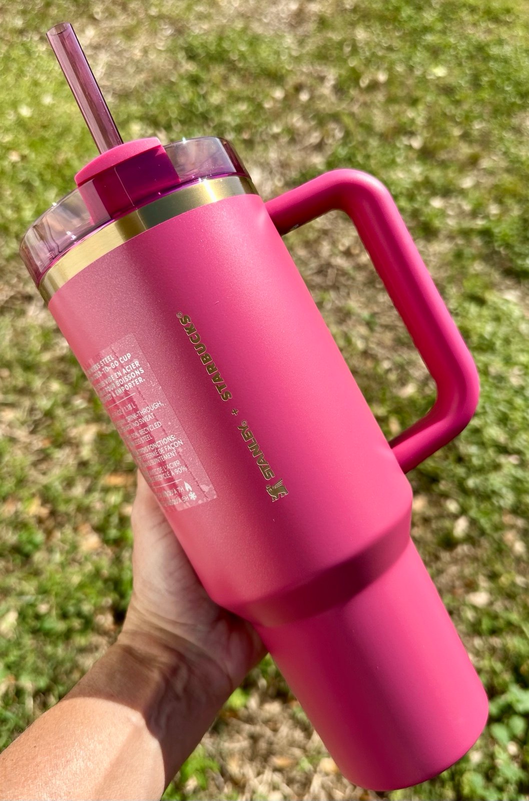 2024 Stanley Starbucks Berry Pink tumbler