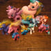My Little Pony Vintage Toy Lot G1 G3 Figures Collectible Ponies