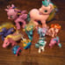 My Little Pony Vintage Toy Lot G1 G3 Figures Collectible Ponies