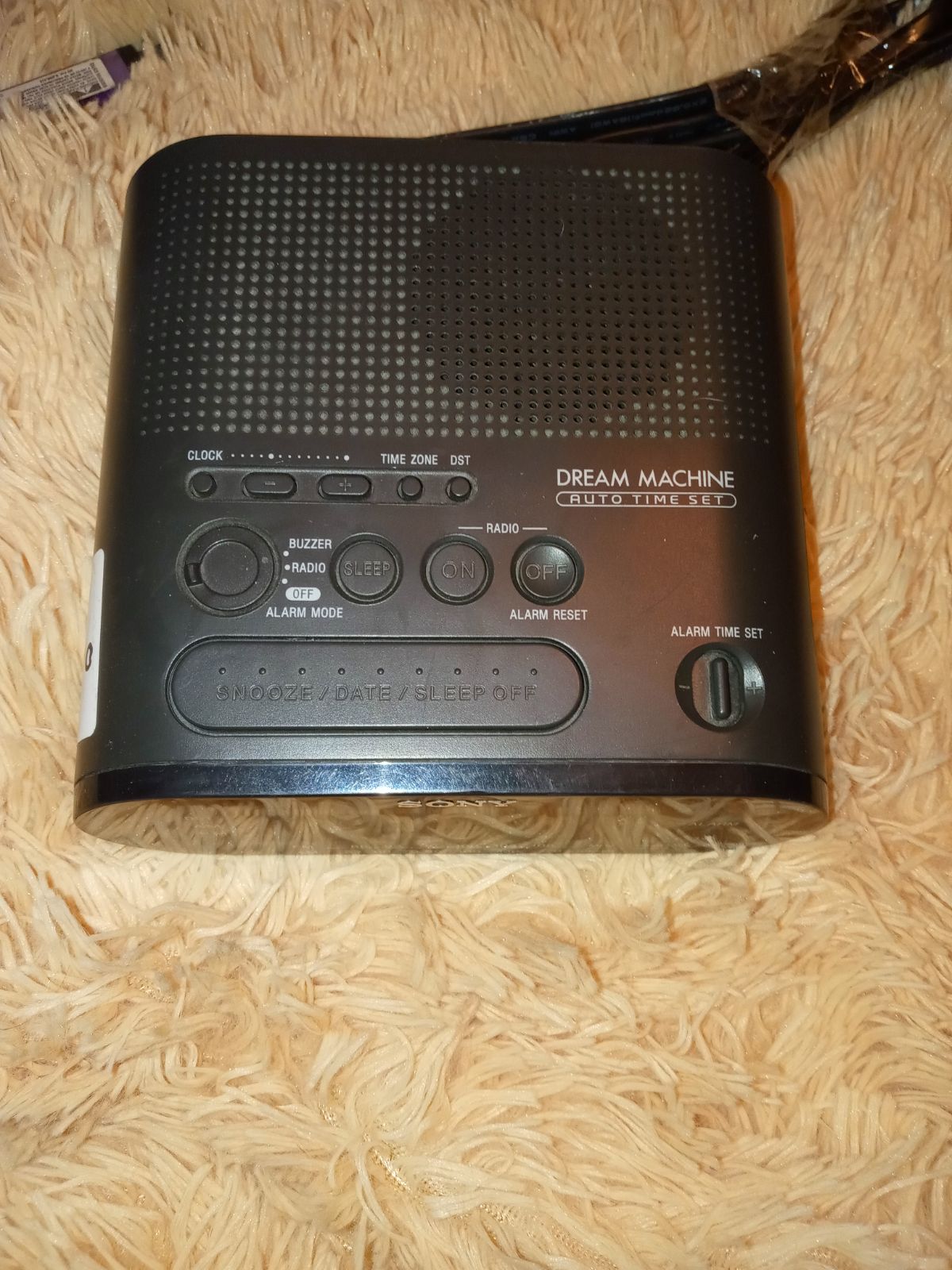 Sony Dream Machine Alarm Clark