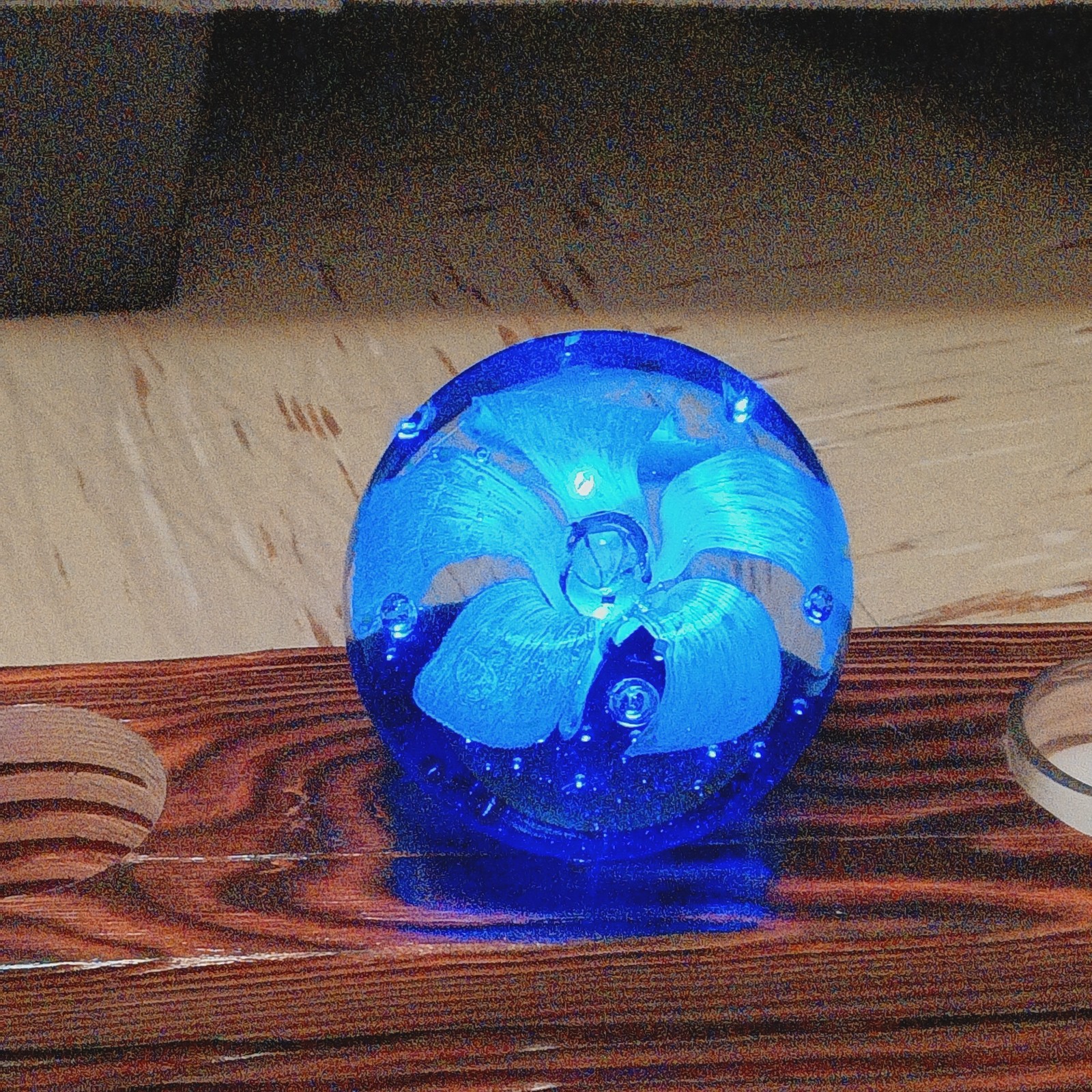 Night light and candle holder