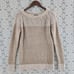 Anthropologie Fate scoop neck pullover knit sweater women's S