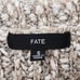 Anthropologie Fate scoop neck pullover knit sweater women's S